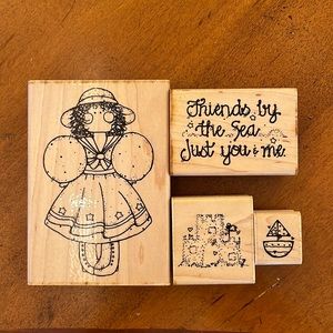 EUC rubber stamp set